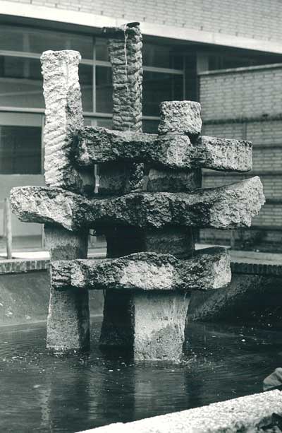 Jac Maris - Fontein in vijver